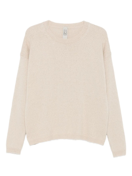  Private 0204 Round-neck Sweater - Neutrals 