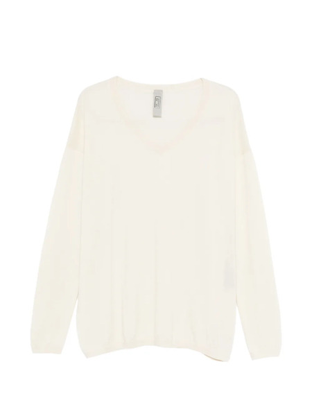  Private 0204 V-neck Sweater - Neutrals 
