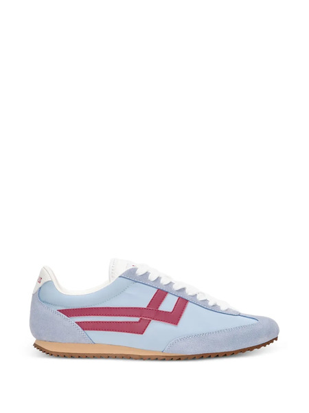  Pro-keds Racer 77 Leather-inserts Sneakers - Blue 