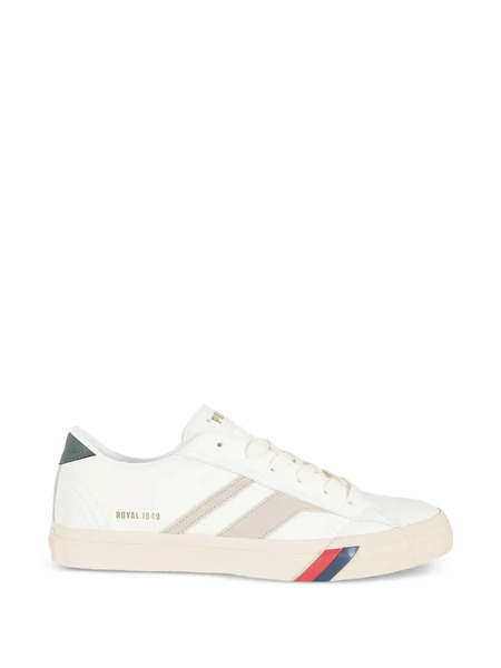  Pro-keds 1949 Striped Leather Sneakers - Neutrals 
