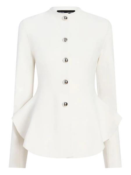  Proenza Schouler Dasha Buttoned Jacket - White 