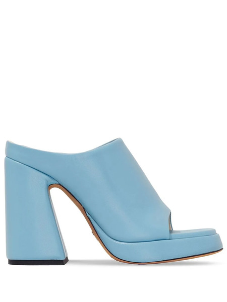  Proenza Schouler Forma 110mm Platform Sandals - Blue 