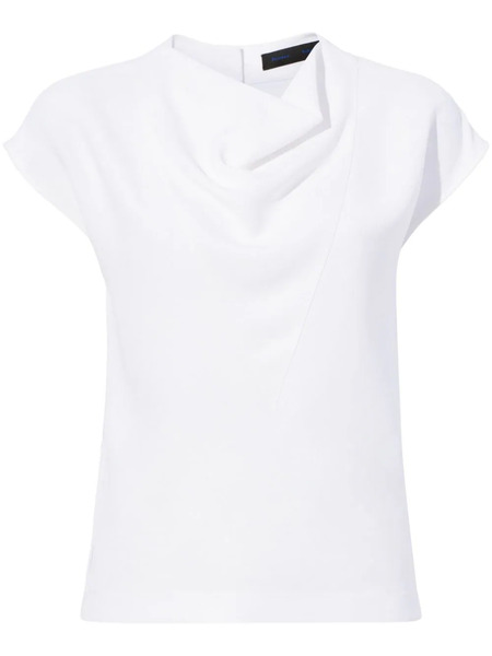  Proenza Schouler Matte Viscose Crepe Shell Top - White 
