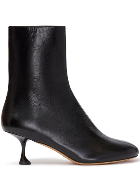  Proenza Schouler 60mm Tee Ankle Boots - Black 