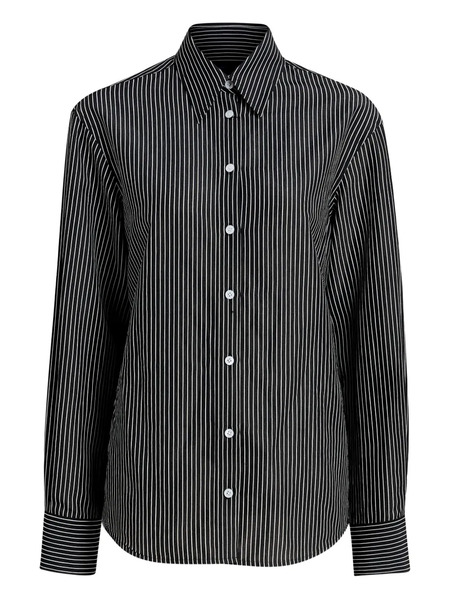  Proenza Schouler Striped Shirt - Black 