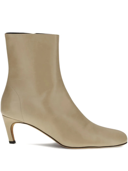  Proenza Schouler Zip Uma Ankle Boots - Neutrals 