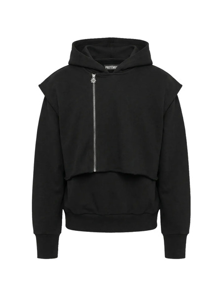  Protémoa Armour Zip-front Hoodie - Black 