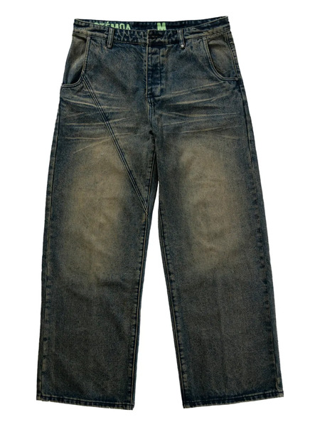  Protémoa Bjeans 01 Wash-effect Jeans - Blue 