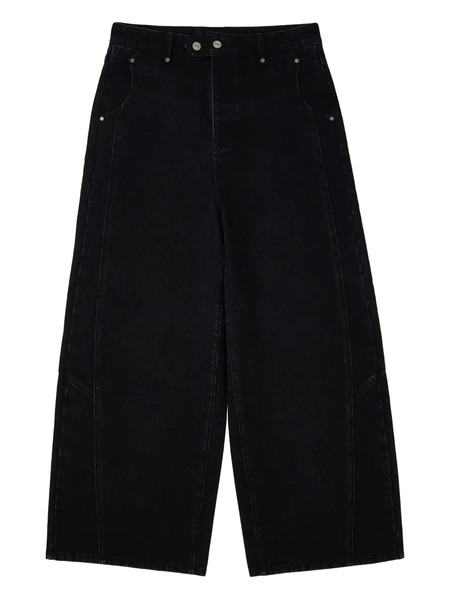  Protémoa Raven Wide-leg Jeans - Black 