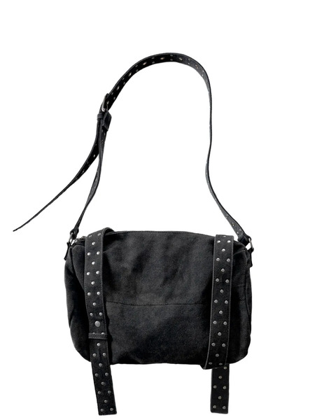 Protémoa Studded Messenger Bag - Black 