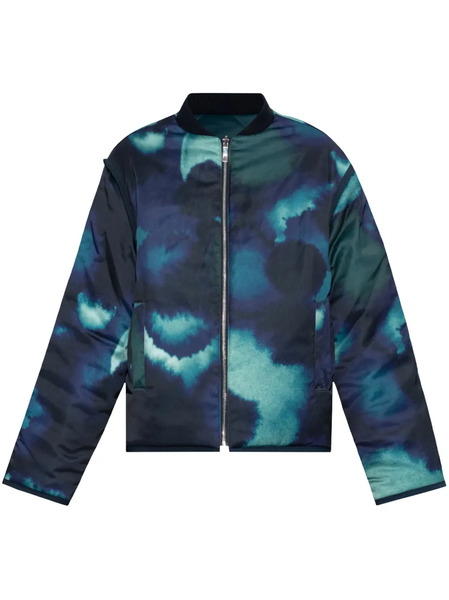  Ps Paul Smith Aurora Quilted Jacket - Blue 