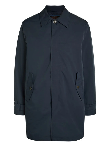  Ps Paul Smith Button-detail Coat - Blue 