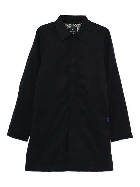  Ps Paul Smith Button-fastening Pocket Coat - Blue 