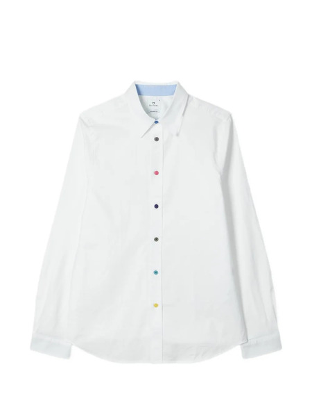  Ps Paul Smith Buttoned Shirt - White 