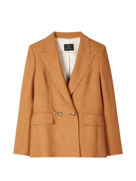  Ps Paul Smith Double-breasted Blazer - Brown 