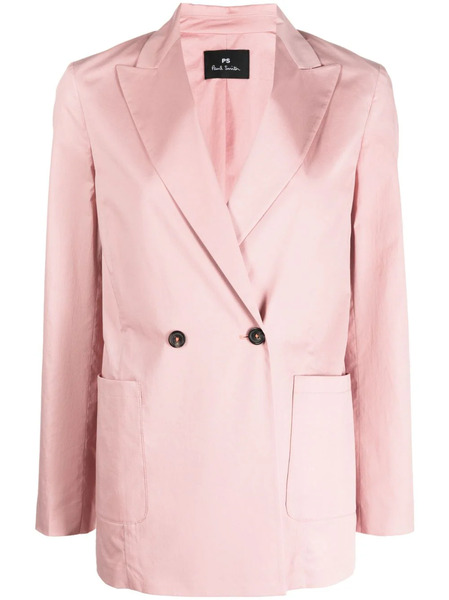  Ps Paul Smith Double-breasted Blazer - Pink 