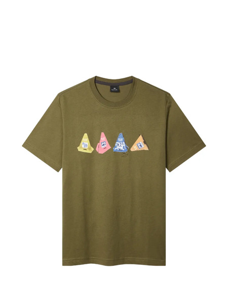  Ps Paul Smith Graphic T-shirt - Green 