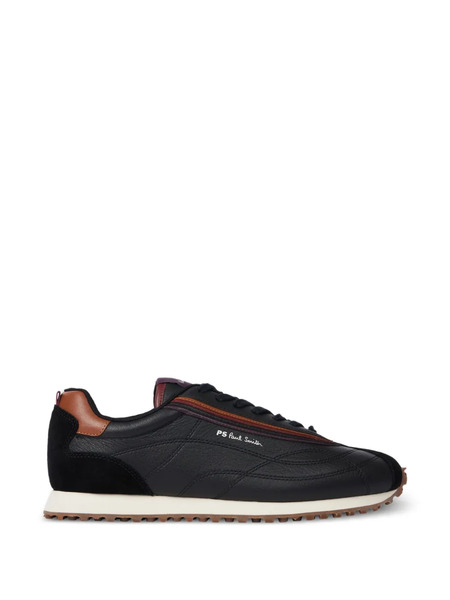 Ps Paul Smith Haskell Panelled Sneakers - Black 