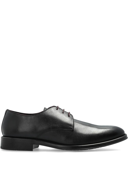  Ps Paul Smith Leather Derby Shoes - Black 