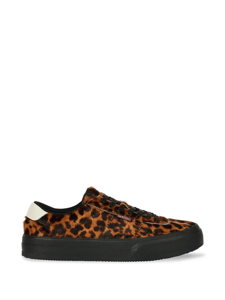  Ps Paul Smith Leopard-print Sneakers - Brown 