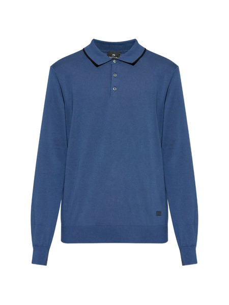  Ps Paul Smith Logo Polo Shirt - Blue 
