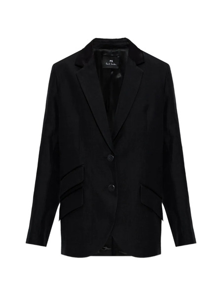  Ps Paul Smith Notched-lapel Blazer - Black 