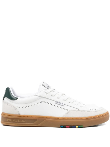  Ps Paul Smith Perforated-detail Sneakers - White 