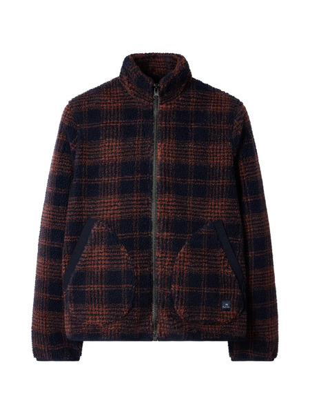  Ps Paul Smith Plaid-pattern Zip Jacket - Blue 