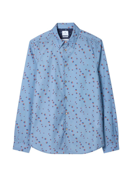  Ps Paul Smith Printed Shirt - Blue 