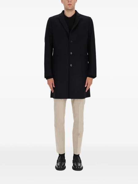  Ps Paul Smith Single-breasted Coat - Black 