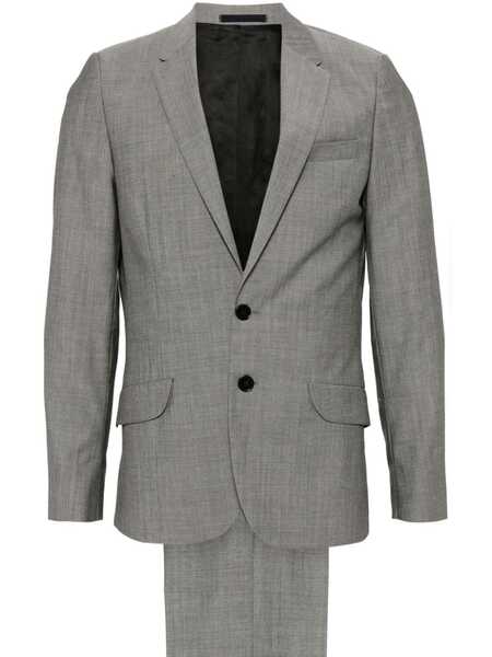  Ps Paul Smith Single-breasted Wool-blend Suit - Grey 