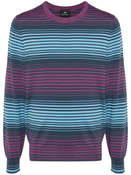  Ps Paul Smith Striped Jumper - Blue 