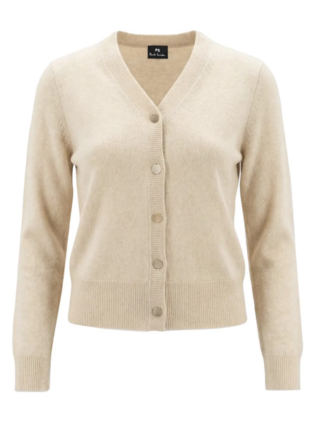  Ps Paul Smith V-neck Cardigan - Neutrals 