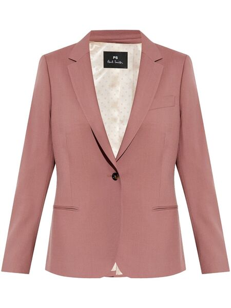  Ps Paul Smith Wool Blazer - Pink 
