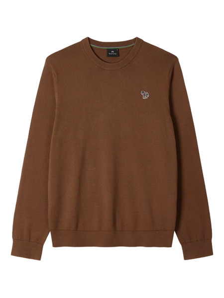 Ps Paul Smith Zebra-appliqué Sweater - Green 