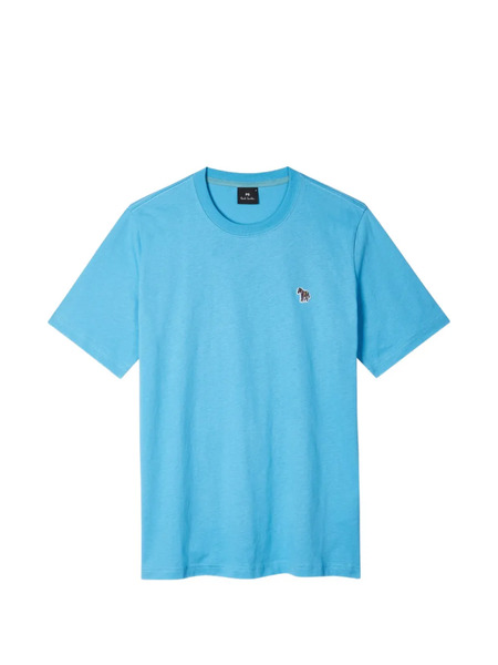  Ps Paul Smith Zebra-motif T-shirt - Blue 
