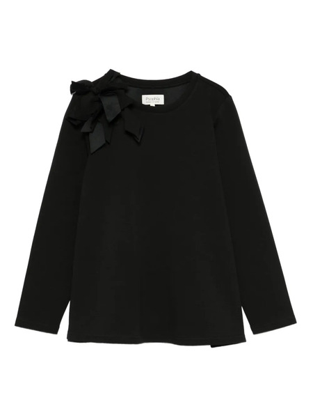  Psophia Bow-detail Blouse - Black 