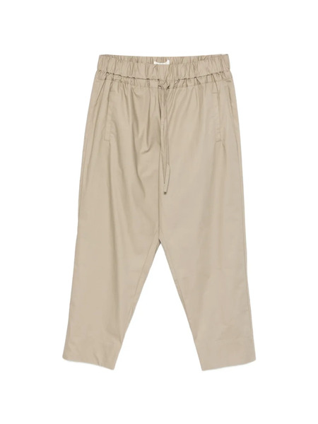  Psophia Drawstring Cropped Trousers - Neutrals 