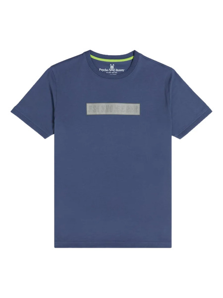  Psycho Bunny Rushup reflective Batik T-shirt - Blue 