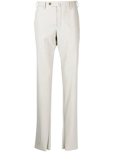  Pt Torino Plain Stretch-design Chinos - Neutrals 