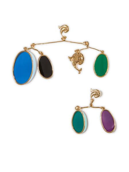  Pucci Chandelier Earrings - Gold 