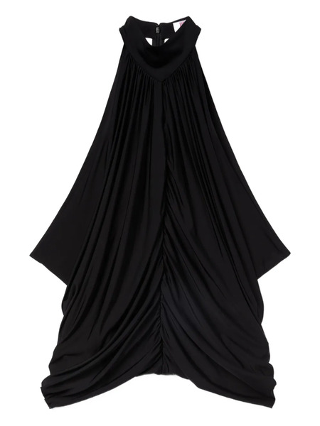  Pucci Draped Turtleneck Top - Black 