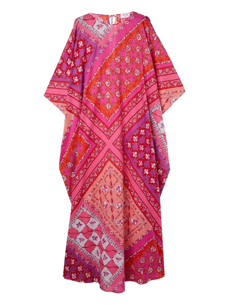  Pucci Festa-print Kaftan - Pink 