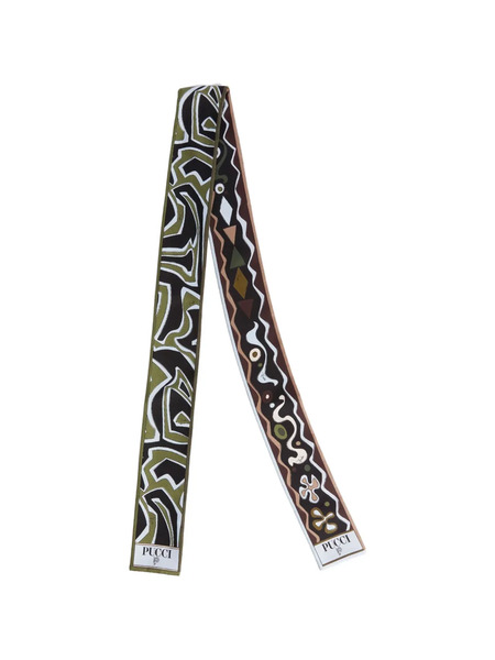  Pucci Geometric-print Scarf - Black 