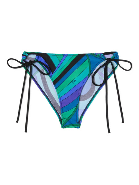  Pucci Iride-print Bikini Bottom - Blue 