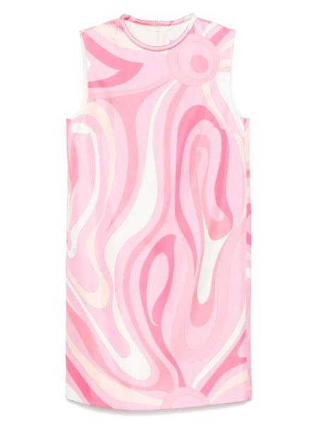  Pucci Iride-print Mini Dress - Pink 