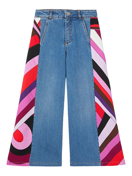  Pucci Junior Button-fastening Jeans - Blue 