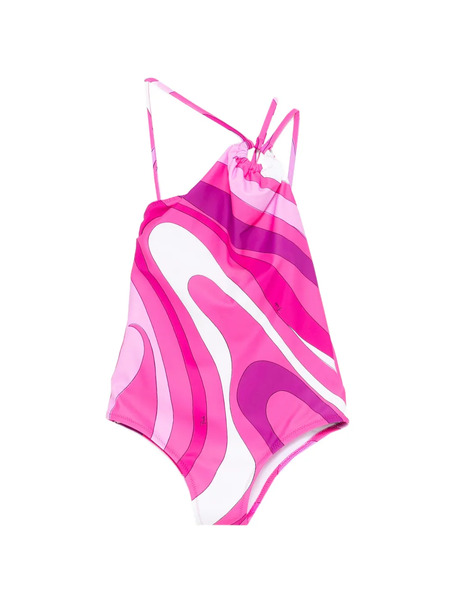 Pucci Junior Patterned Swimsuit - Pink 