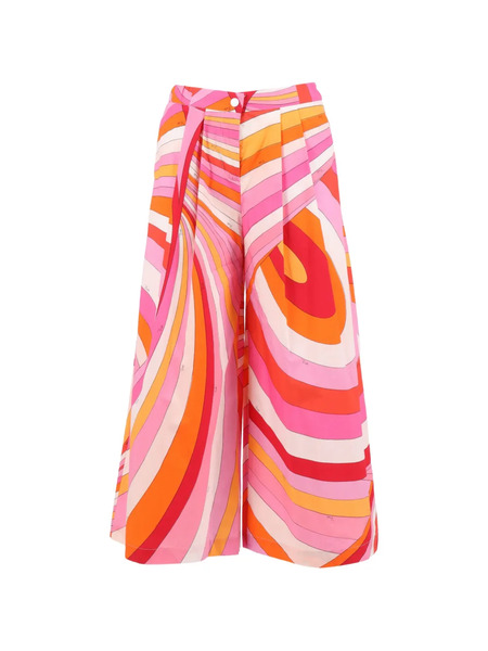 Pucci Junior Patterned Trousers - Pink 