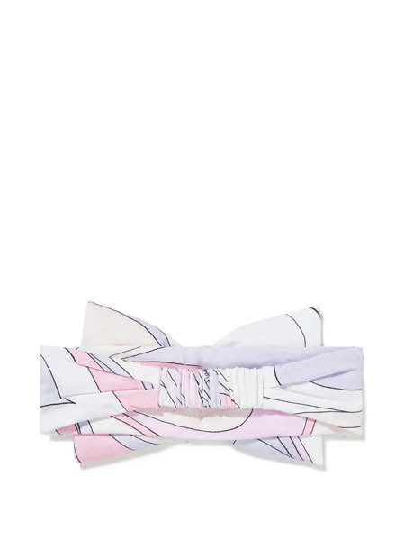  Pucci Junior Printed Elasticated Headband - White 